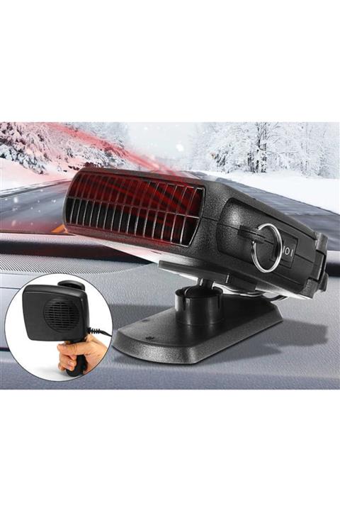 TEKNOPARS Nicar Araç Içi Cam Buğu Çözücü Fan Isıtıcı Soğutucu 12v