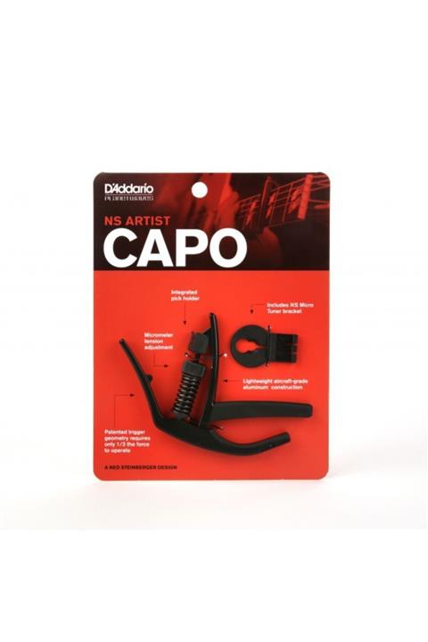 Planet Waves Pw-cp-10 Ns Artist Capo - Elektro Ve Akustik Gitar Kaposu