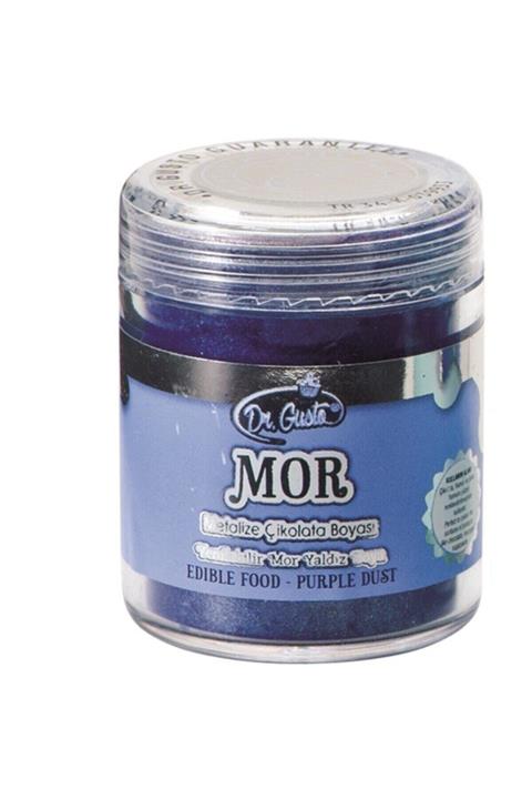 Dr. Gusto Yenilebilir Yaldızlı Sim Boya Mor 10 gr