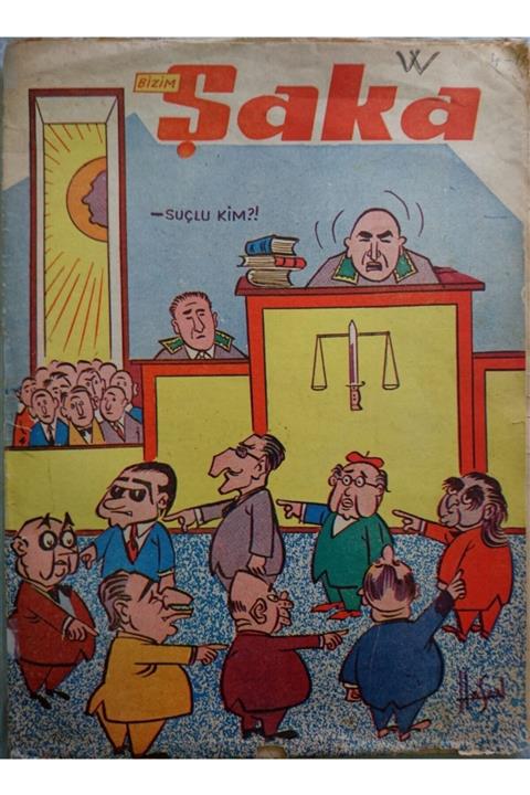 Doğan Bizim Şaka - Haftalık Mizah Dergisi (no 4, Yıl 1960)