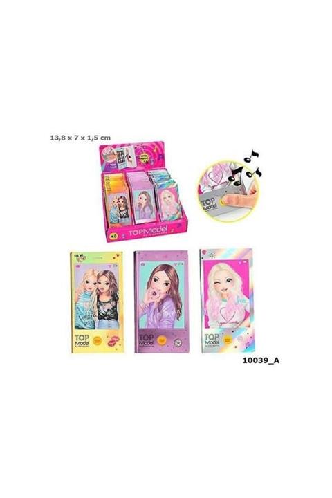 Top Model Mini Müzikli Tasarım Defteri 10039
