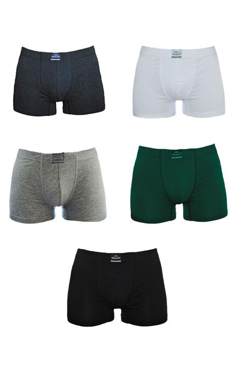 Malabadi Erkek Boxer 5 Li Paket Pamuklu Baksır 5m074-