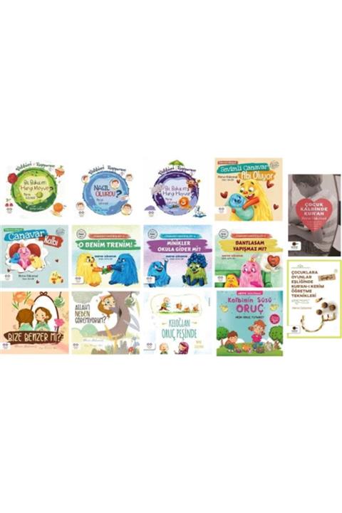 Cezve Çocuk Merve Gülcemal Tüm Kitapları 14 Kitap Set