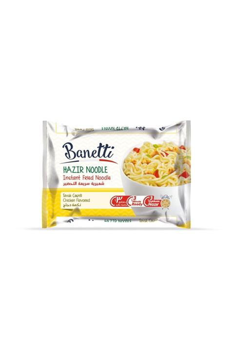 BANETTİ Noodle Tavuk Çeşnili Poşet 75 gr