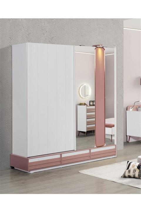 Bubuhome Rose Sürgülü Dolap