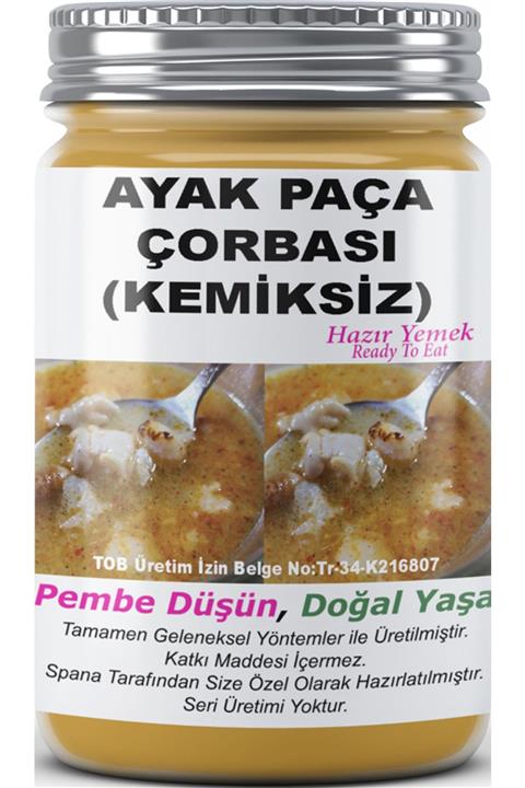 SPANA Ayak Paça Çorbası (kemiksiz) Ev Yapımı Katkısız 330gr