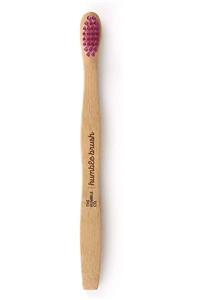 Humble Brush The Humble Co. Brush Çocuk Bambu Diş Fırçası Ultra Soft Lila 1 Paket(1 X 0.1 G)