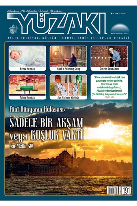 Yüzakı Yayıncılık Yüzakı Dergisi 191. Sayı