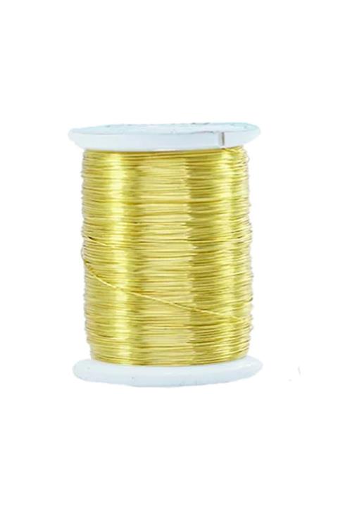 TUĞRA TABLO Vernikli Paslanmaz Açık Sarı Bakır Tel