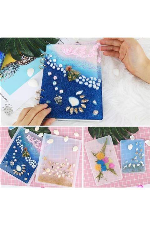 Hobizubi Reçine Epoksi Kalıp A5 Kitap Kapak Kalıbı - 175