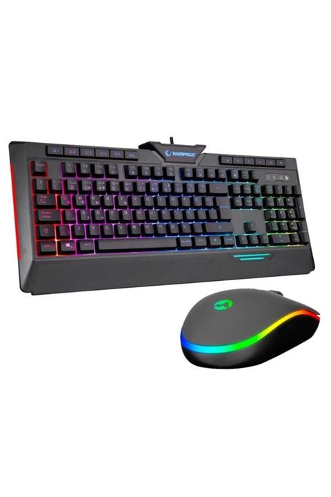 Rampage Rapıdo Plus Sese Duyarlı+gx66 Usb Siyah Rgb Oyuncu Mouse
