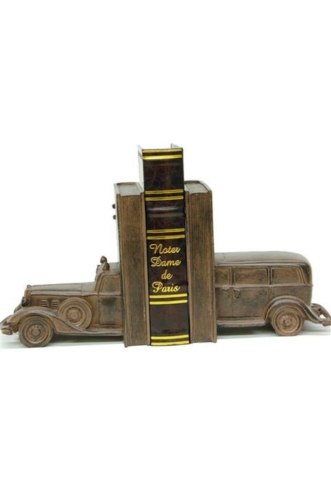 algezan Kitap Tutucu Araba Kitap Stoperi Dekoratif Hediyelik