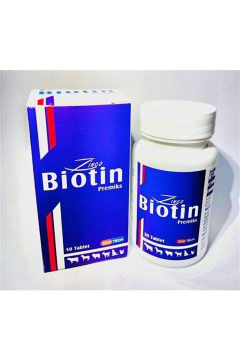 Zincomega Zinco Biotin 50 Tb - Kedi Ve Köpeklerde Tüy Dökülmesine Son