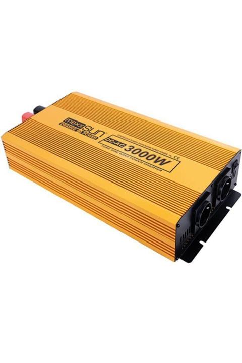MEXXSUN 3000 Watt 12 Volt Tam Sinüs Inverter 2 Yıl Garanti Kargo Bedava