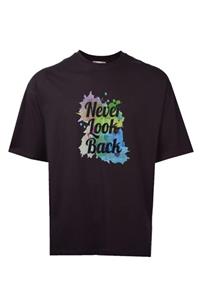 to COSMOS Unisex Tasarım Basic Tshirt Never Look Back Tişört