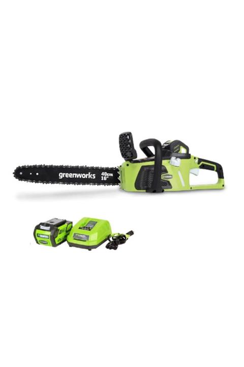 GREENWORKS 40v 40cm Akülü Testere (batarya Ve Şarj Cihazı Dahil)