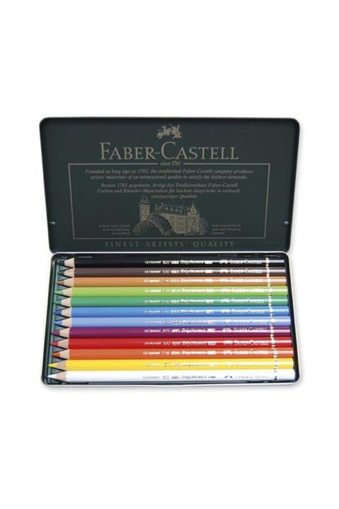 Faber Castell Polychromos 12 Renk Boya Kalemi