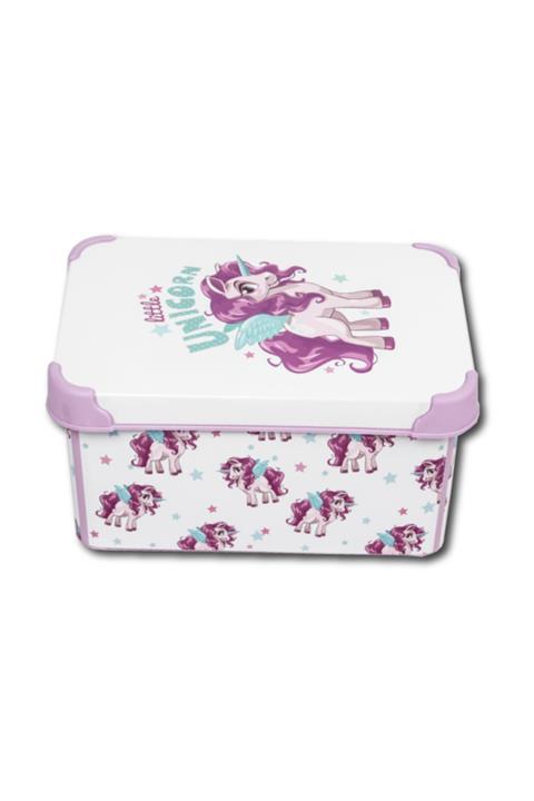 QUTU Style Box Unicorn - 5 Litre Dekoratif Saklama Kutusu