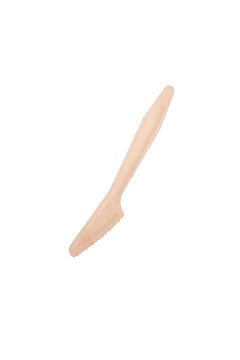 1001 Ambalaj Ahşap Bıçak 18,5 Cm Tip 3 Ext 100 Adet (3c2c)