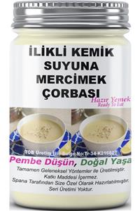 SPANA Ilikli Kemik Suyuna Mercimek Çorbası Ev Yapımı Katkısız 330gr