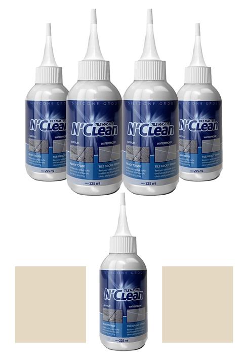 N'Clean Tile Master Silikonlu Derz Dolgusu Krem ( 4+1 Paket )