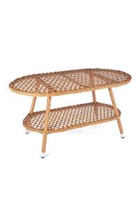 Üçyıldız Fulya Rattan Sehpa 60x110