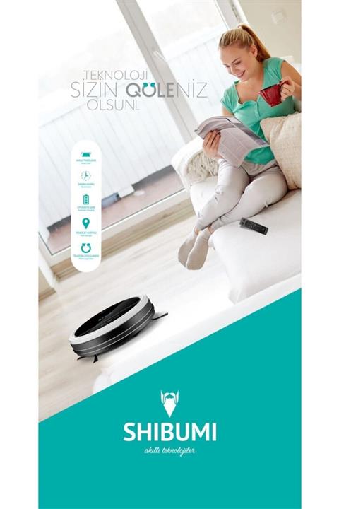 VEHASTORE Shıbumı Qöle Akıllı Robot Süpürge Robot Vacuum Cleaner