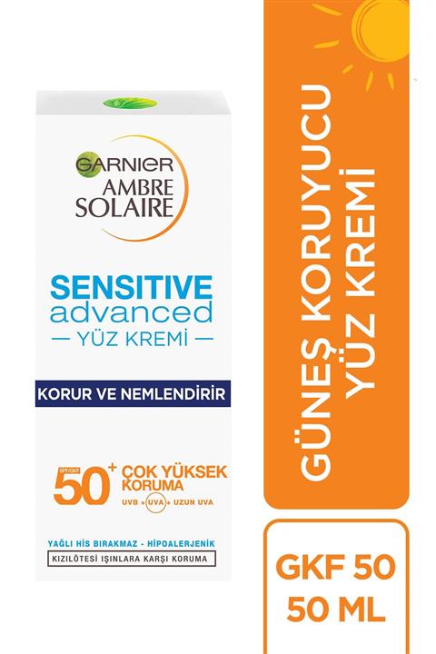 Garnier Güneş Koruyucu Yüz Kremi Spf 50 50 ml
