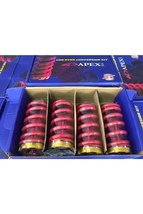 APEXİ Eng Honda Civic Uyumlu  Coilover Ayarlanabilir Yay 4 Adet