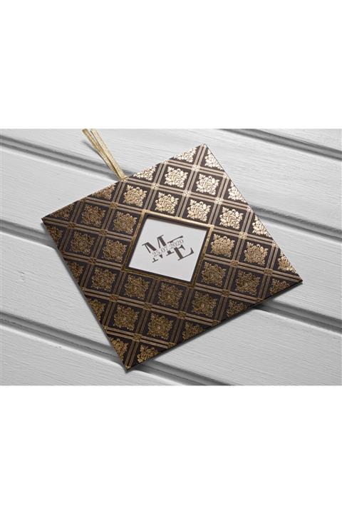 İKLİM DAVETİYE Iklim Nikah Nişan Düğün Davetiyesi 10521 - 100 Adet