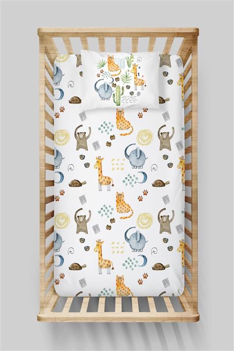 Tuğba Kuğu Lastikli Çarşaf Seti 70x130