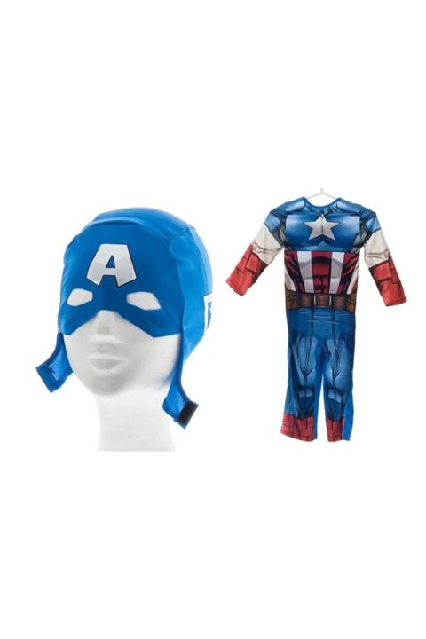 Rubies Trio 4-6 Yaş Captan America Karakter Kostümü