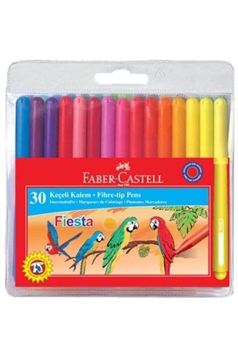 Faber Castell Fabercastell Keçeli Kalem 30 Renk
