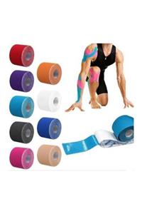 Megev Mavi Kinesiology Ağrı Bandı Kinesio Tape 5 cmx 5 m