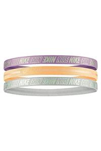 Nike Metallic Headbands 3pk 2.0 Unisex Çok Renkli Antrenman Saç Bandı N.000.2756.925.os