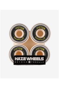 HAZE WHEELS Campıllo 10 Years Wheels (whıte Black) 53mm 99a