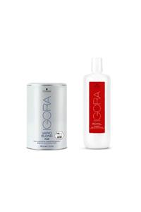 Igora Vario Blond Plus Mavi Acıcı 450 Gr + Igora Krem Oksidan %9 30v 1000ml
