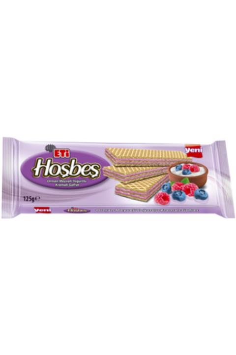 Eti Hoşbeş Orman Meyveli Yoğurtlu Kremalı Gofret 125 Gr.