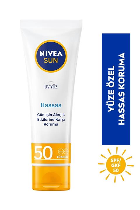 Nivea Sun Hassas Yatıştırıcı Yüz Kremi 50 ml