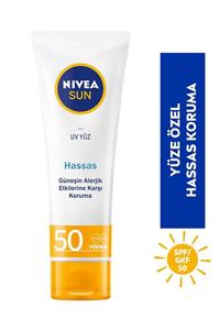 Nivea Sun Hassas Yatıştırıcı Yüz Kremi 50 ml