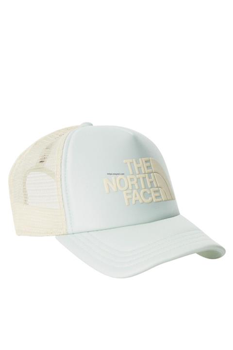 THE NORTH FACE Logo Trucker Krem Şapka