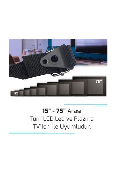 Powermaster 15''-75'' Lcd-led Tv Bebek Güvenlik Kemeri Pwr-1575