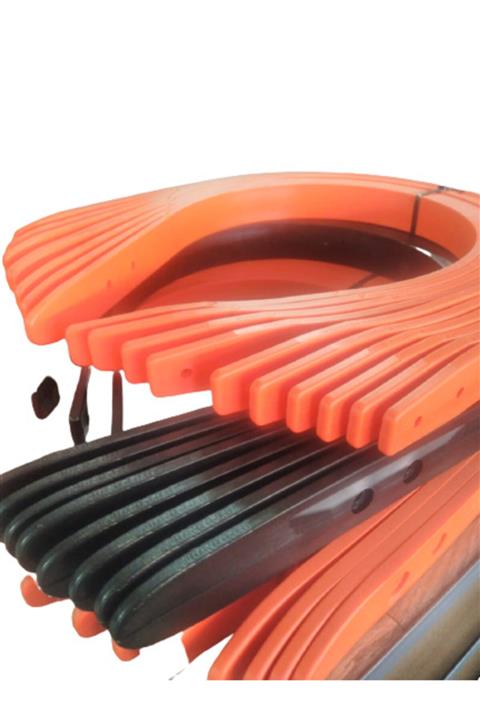 Kırsan Siyah Balya Makinası Plastik Kaburga Ince  Siyah