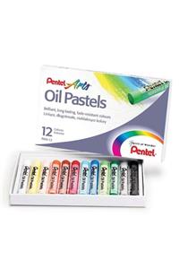 Pentel Artist Yağlı Pastel Boya Seti 12 Renk