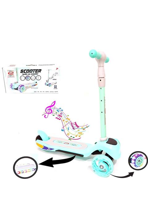 Ekincioğlu Müzikli Ve Işıklı 3 Tekerlekli Twist Çocuk Scooter