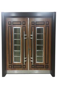 Tezdoor Tez0155 Kabartmalı Model Bina Giriş Kapısı, Villa Kapısı