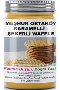 SPANA Meşhur Ortaköy Karamelli - Şekerli Waffle Ev Yapımı Katkısız 330gr