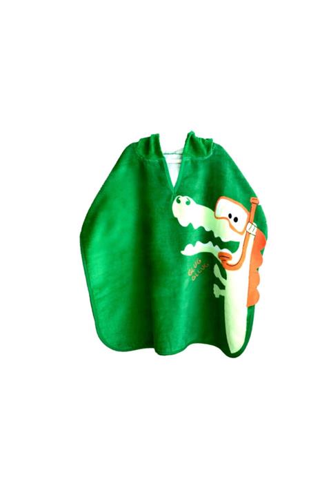 Mesalina Yeşil Timsahlı Panço