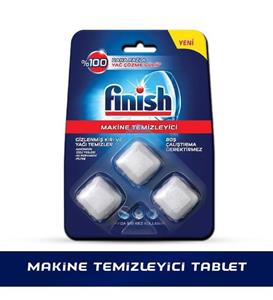 Finish Bulaşık Makinesi Temizleyici 3'lü Tablet