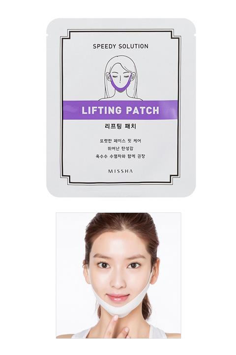 Missha Çene ve Gıdı Sarkma Karşıtı Bakım Maskesi 1ad Speedy Solution Lifting Patch